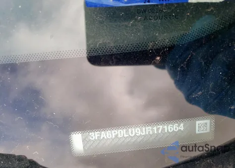 2018 Ford Fusion Se Hybrid из США, поврежденный, VIN 3FA6P0LU9JR171664